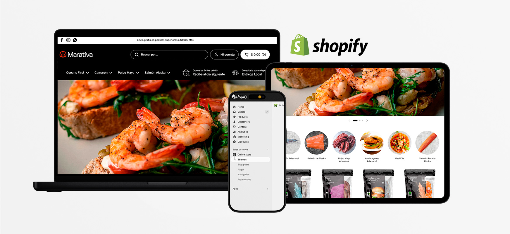 Tienda en Linea (ecommerce) Marativa